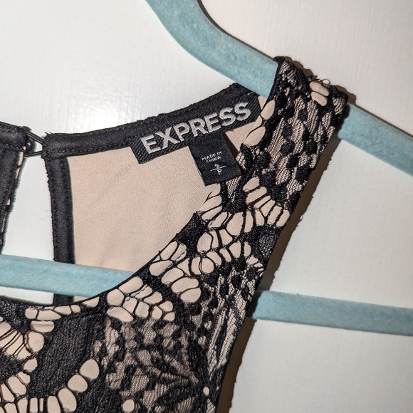 Express Women's Lace Mini Dress - Picture 2 of 3